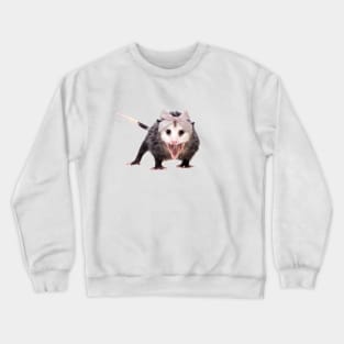 Coquette raccoon Crewneck Sweatshirt